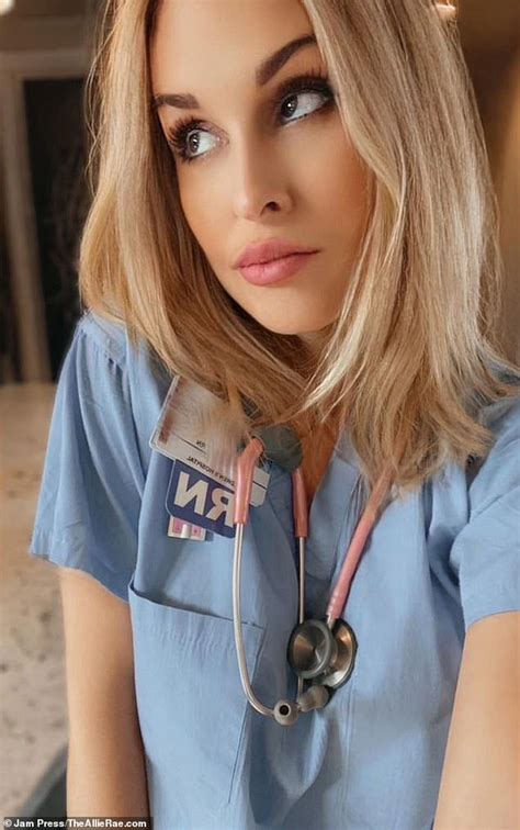 allie rae only fans leaks|Boston nurse Allie Rae left job for OnlyFans, makes $200K a month